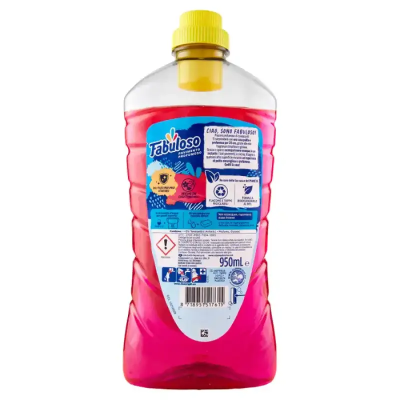 Fabuloso Detergent Pardoseli cu Flori Proaspat 24h 950 ml Bax 12 buc.